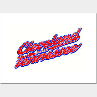 Cleveland Tennessee - Swoosh Posters and Art